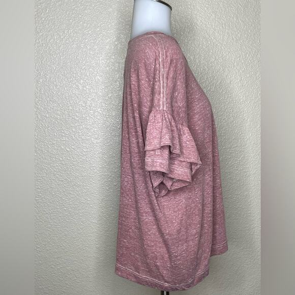 Current/Elliott Ruffle Roadie Top Size 1 - Picture 2 of 5